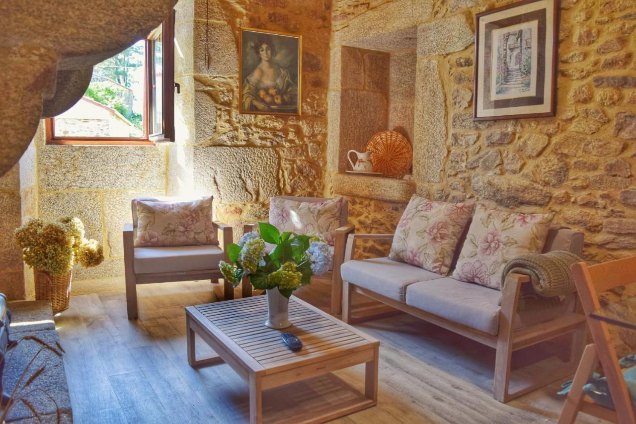 Casa Dos Amos En Costa Da Morte. A Coruna Ponteceso Extérieur photo